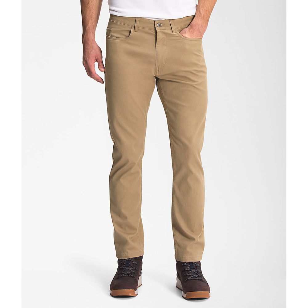 The North Face Pants Mens Australia - The North Face 5-Pocket Bedford Corduroy Khaki (XDC-591367)